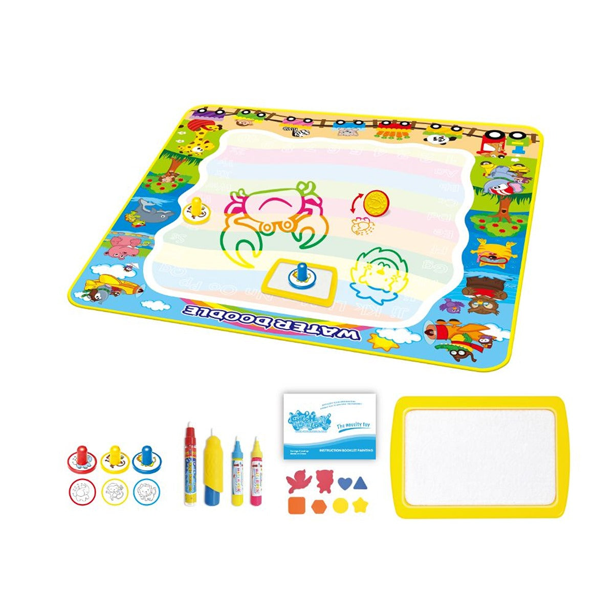 P.JOY PJOY-LEARN-WATER-DOODLE-MAT-100X100CM-