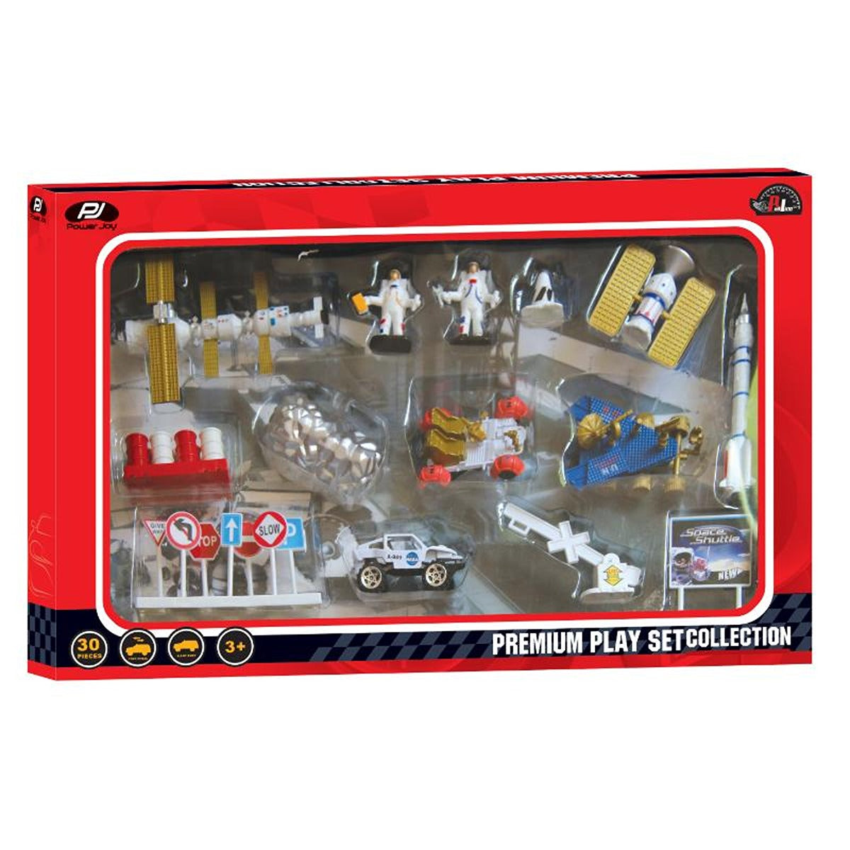 P.JOY PJOY-VROOM-VROOM-DELUX-PLAY-SET-6ASST