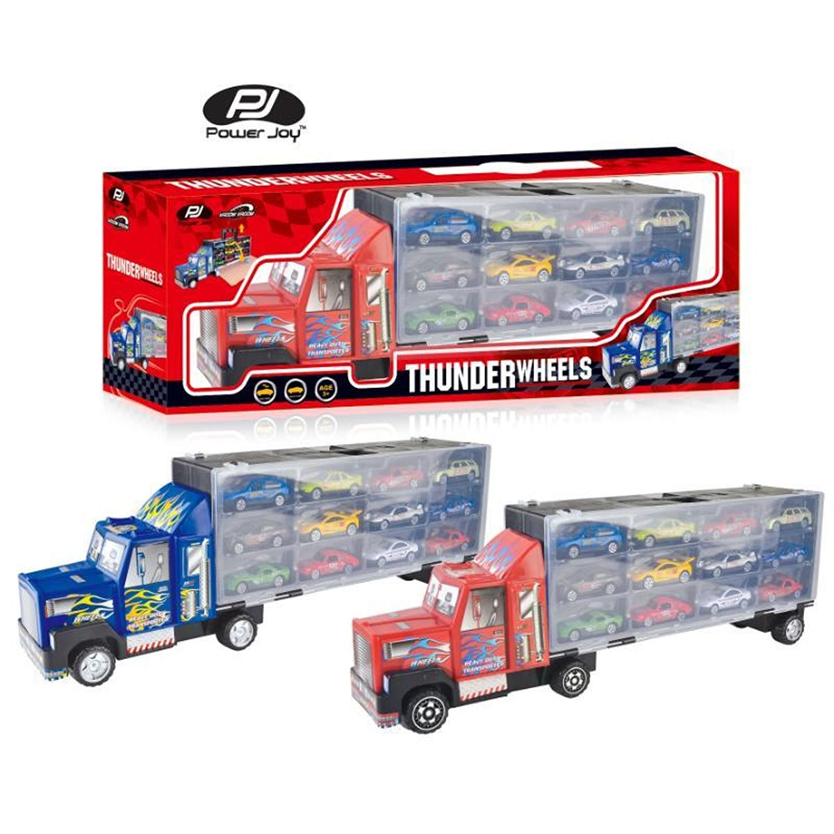 P.JOY PJOY-VVROOM-DIE-CAST-THUNDER-WHEELS-12