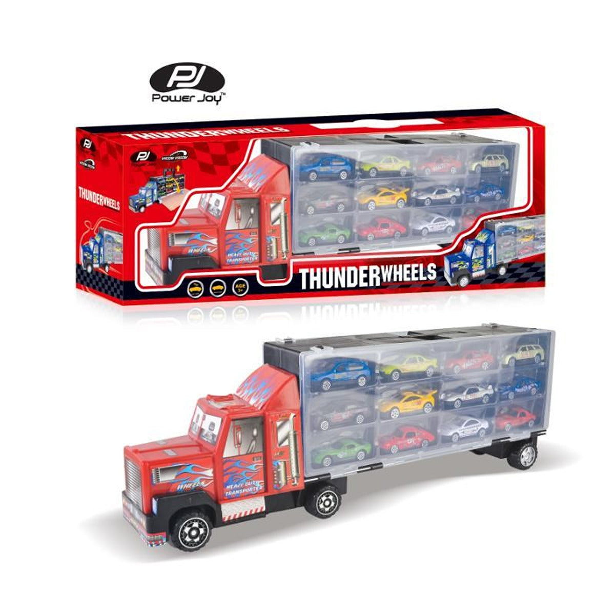 P.JOY PJOY-VVROOM-DIE-CAST-THUNDER-WHEELS-12