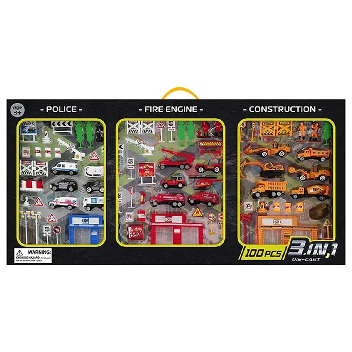 P.JOY PJOY-VVROOM-DIECAST-MEGAPACK-3IN1