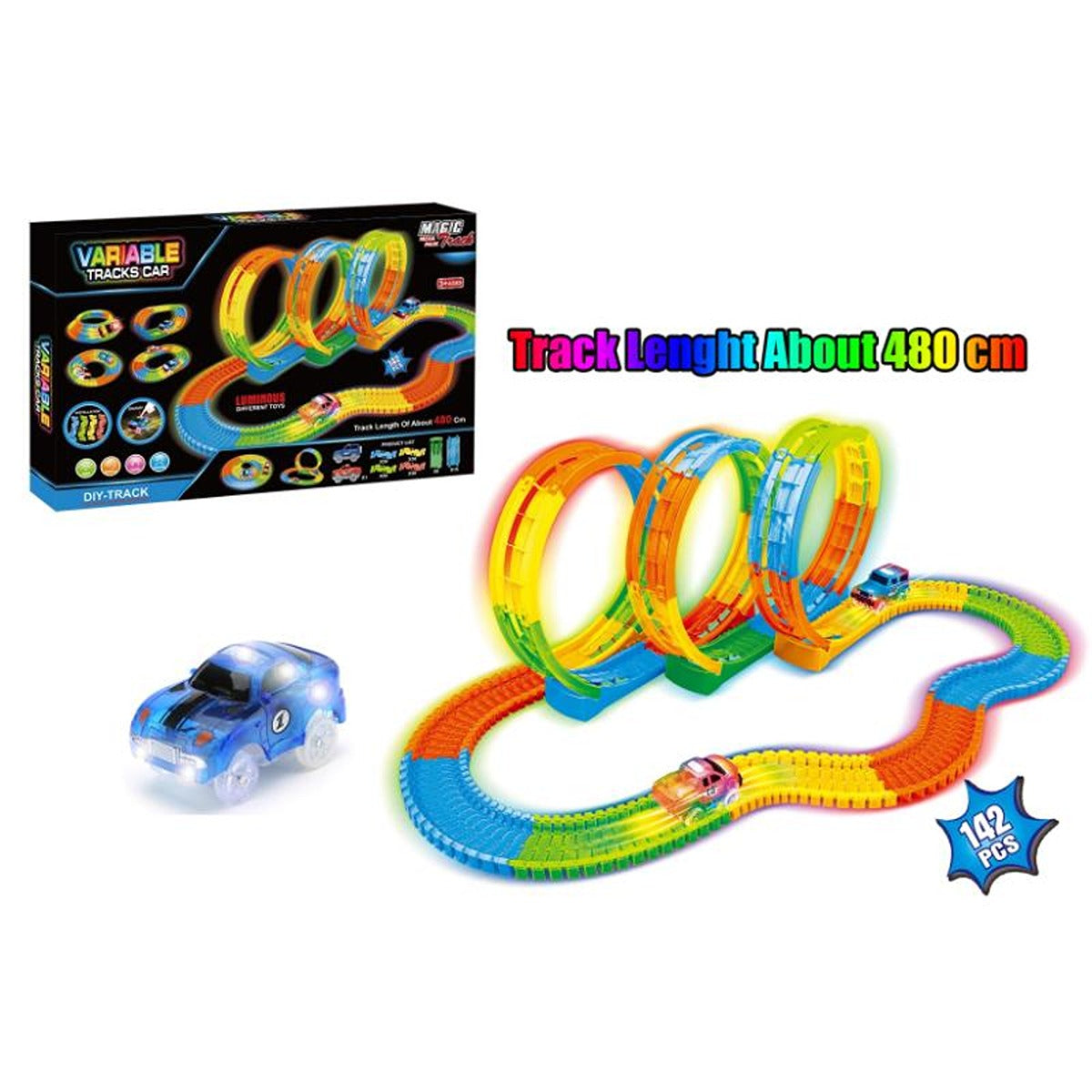 P.JOY PJOY-MAGIC-TRACK-MEGAPACK-142P-16F-BO