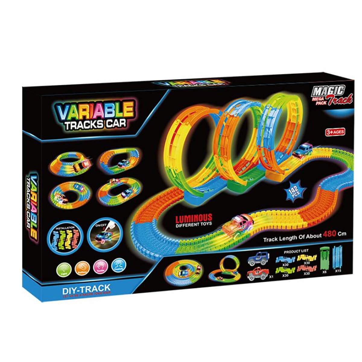 P.JOY PJOY-MAGIC-TRACK-MEGAPACK-142P-16F-BO