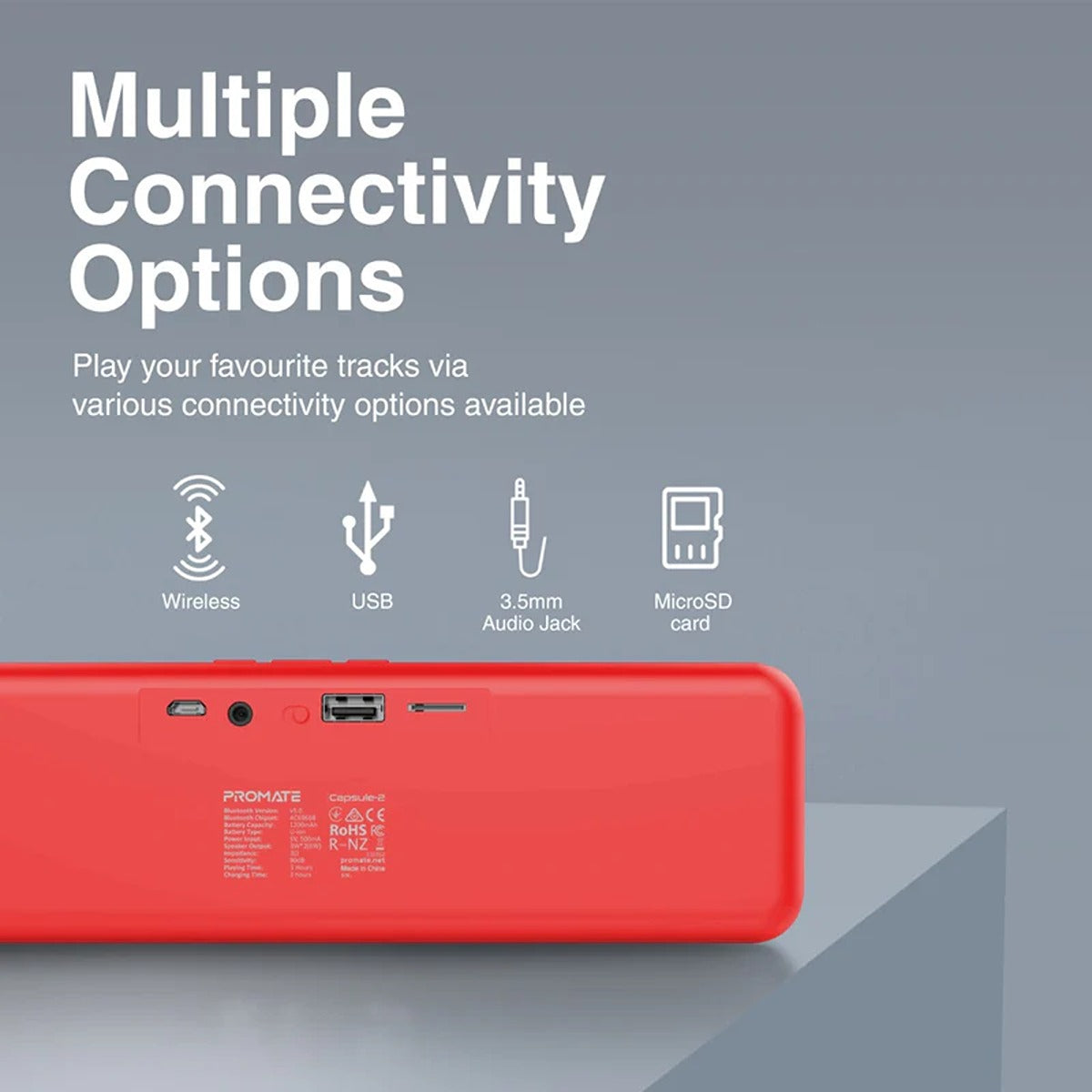 Promate Capsule-2.Red