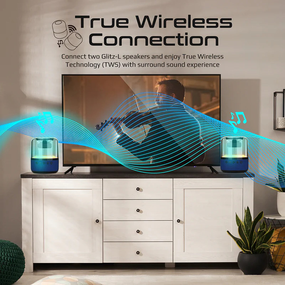 Promate Glitz-L.Blue