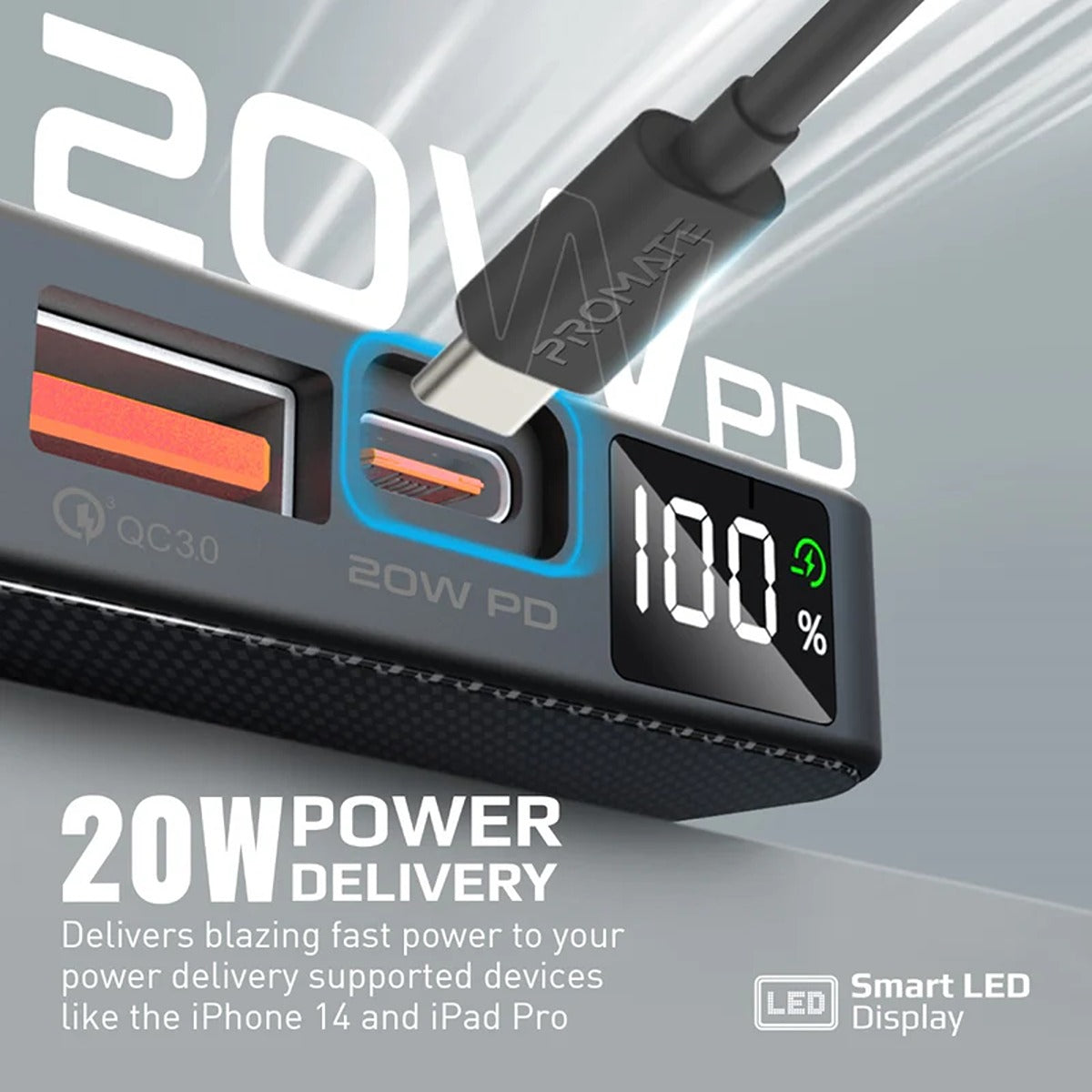 Promate TransPack-5.Black