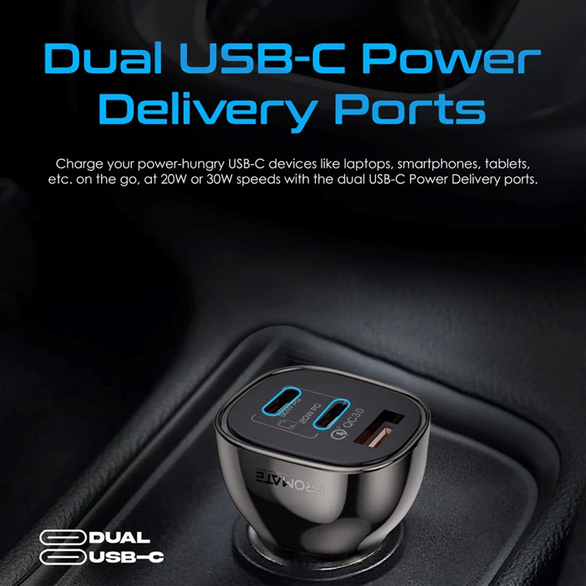 Promate TransDrive-80W