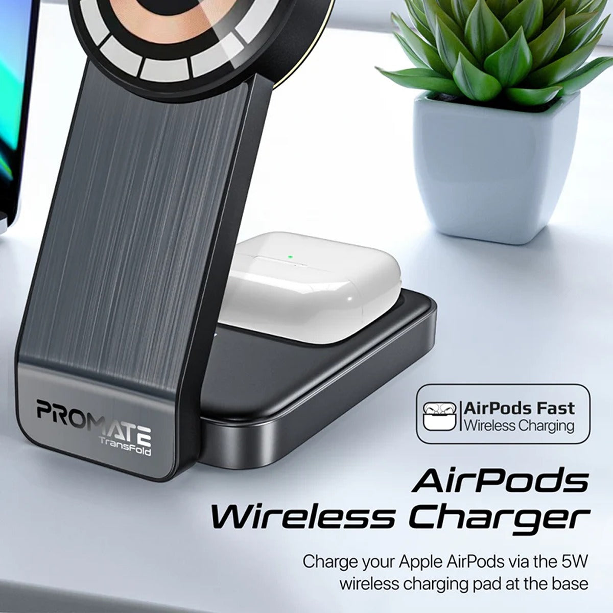 Promate TRANSFOLD.BLACK