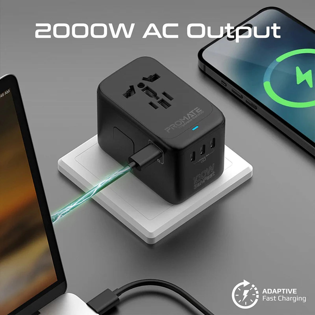 Promate TripMate-GaN100