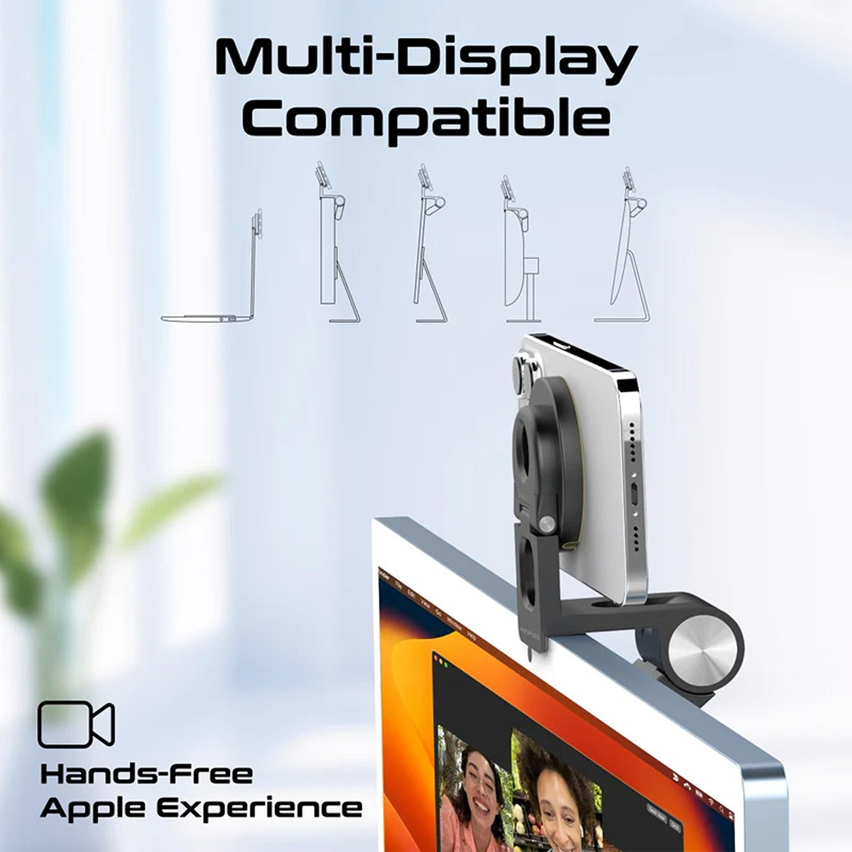 Promate VersaMount.Black