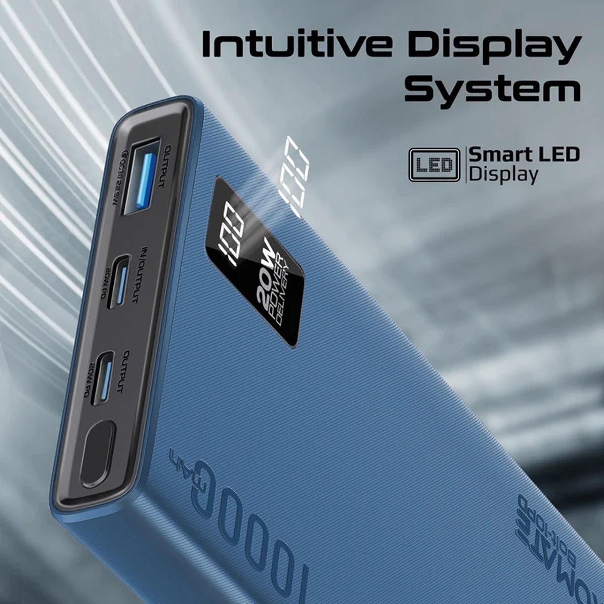 Promate Bolt-10PD.Blue