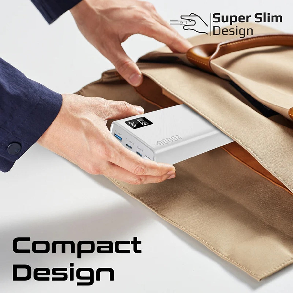 Promate Bolt-20PD.White