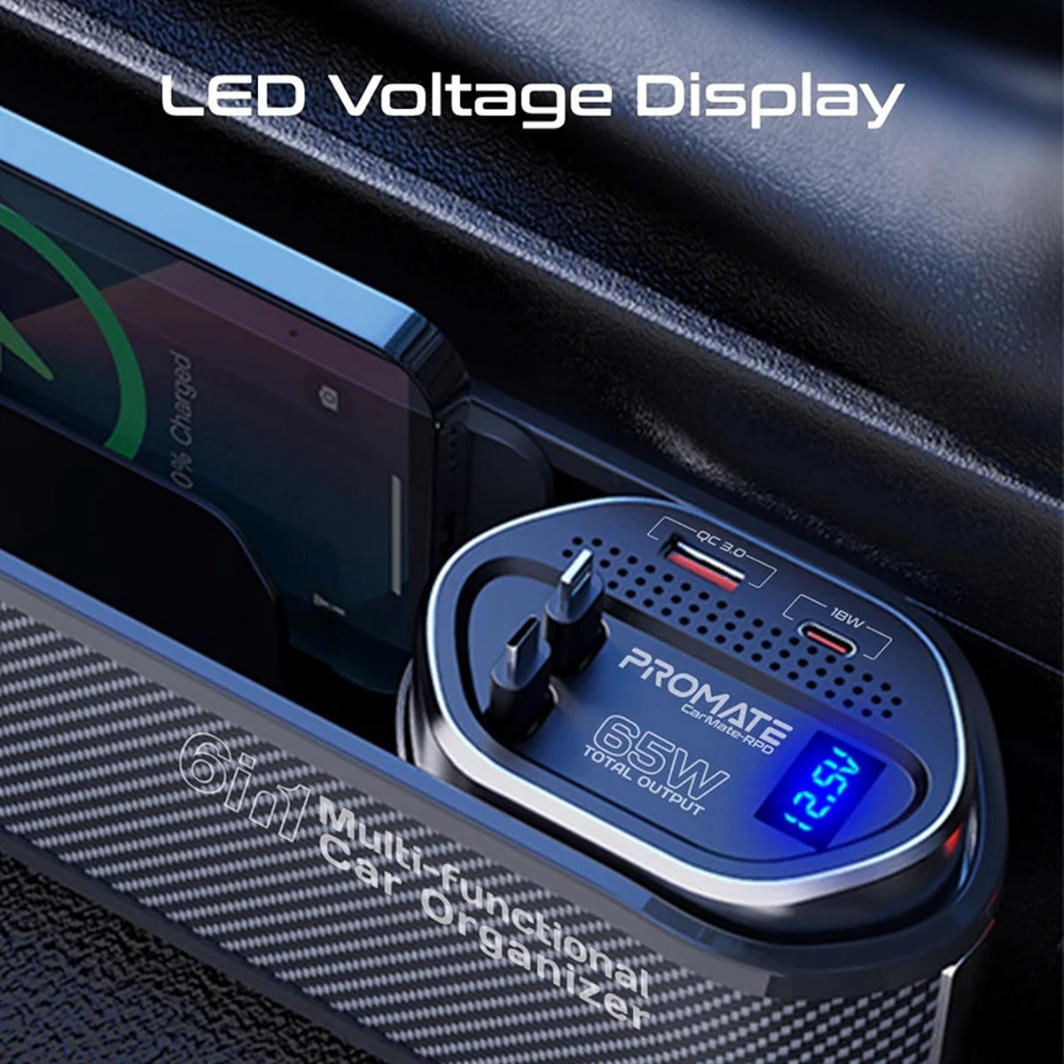 Promate CarMate-RPD.Black