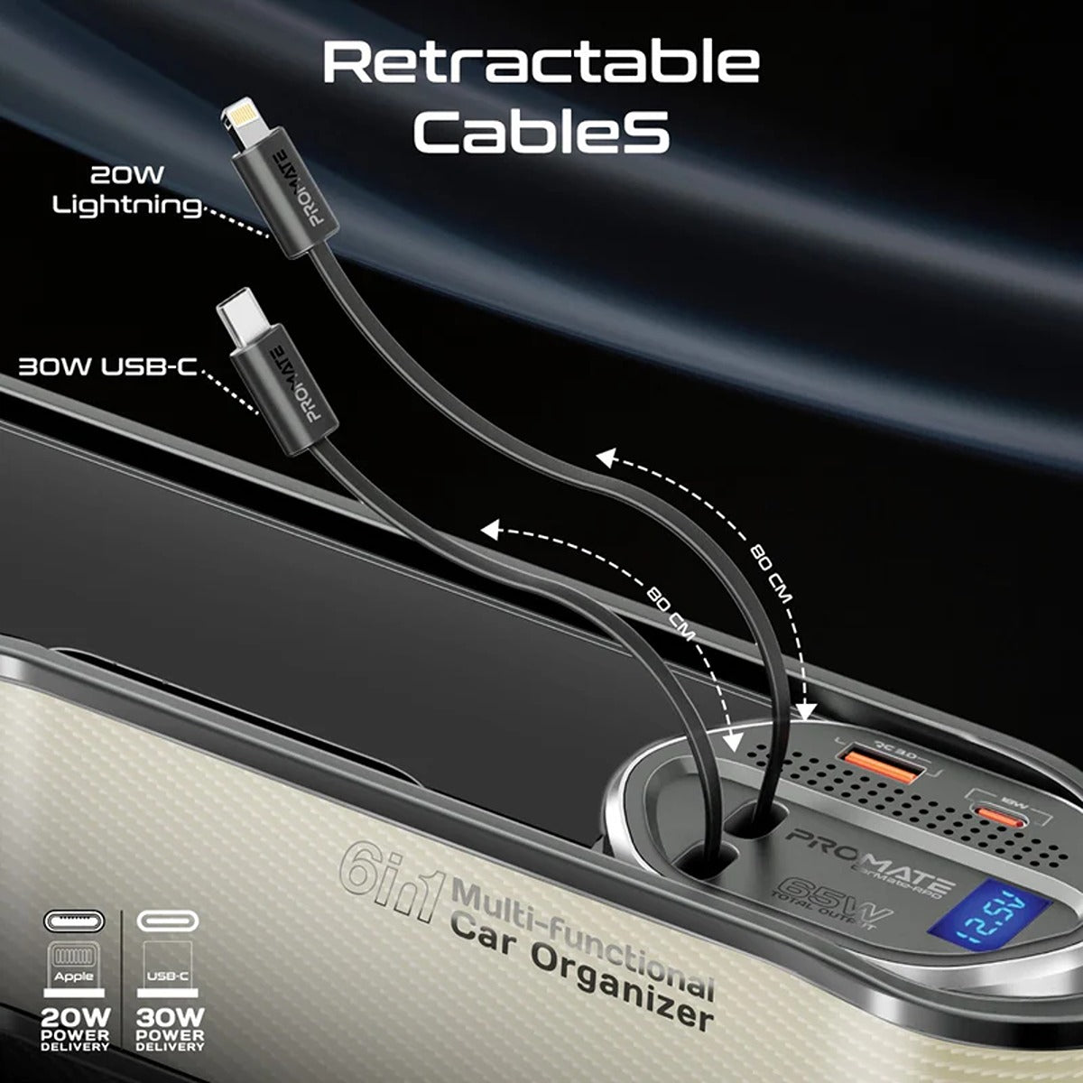 Promate CarMate-RPD.Beige