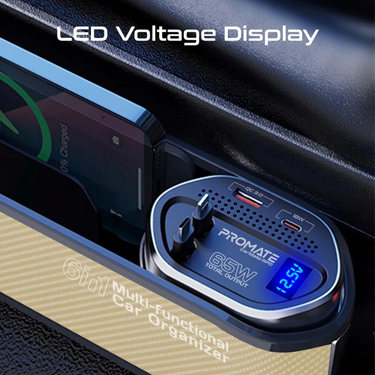 Promate CarMate-RPD.Beige