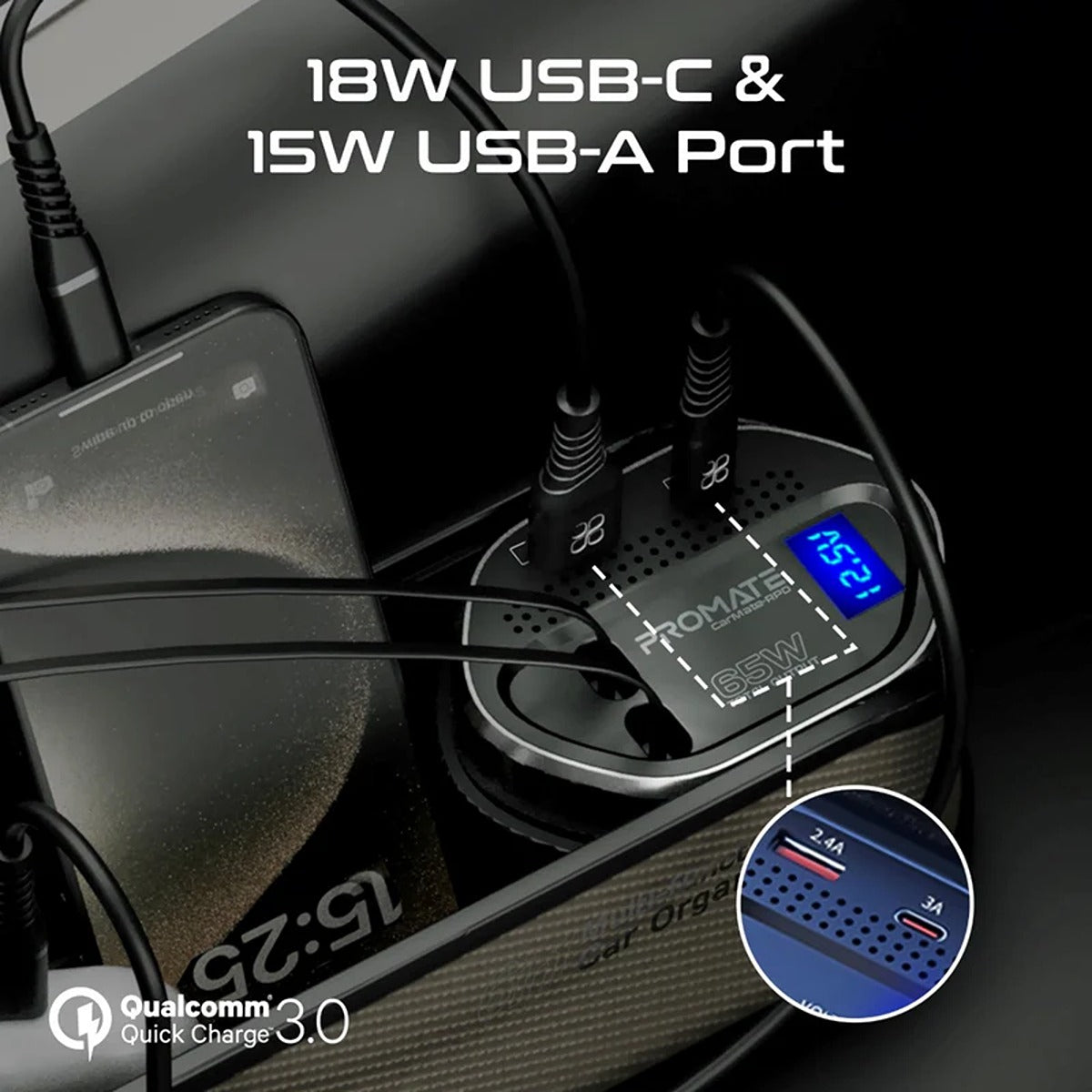 Promate CarMate-RPD.Brown