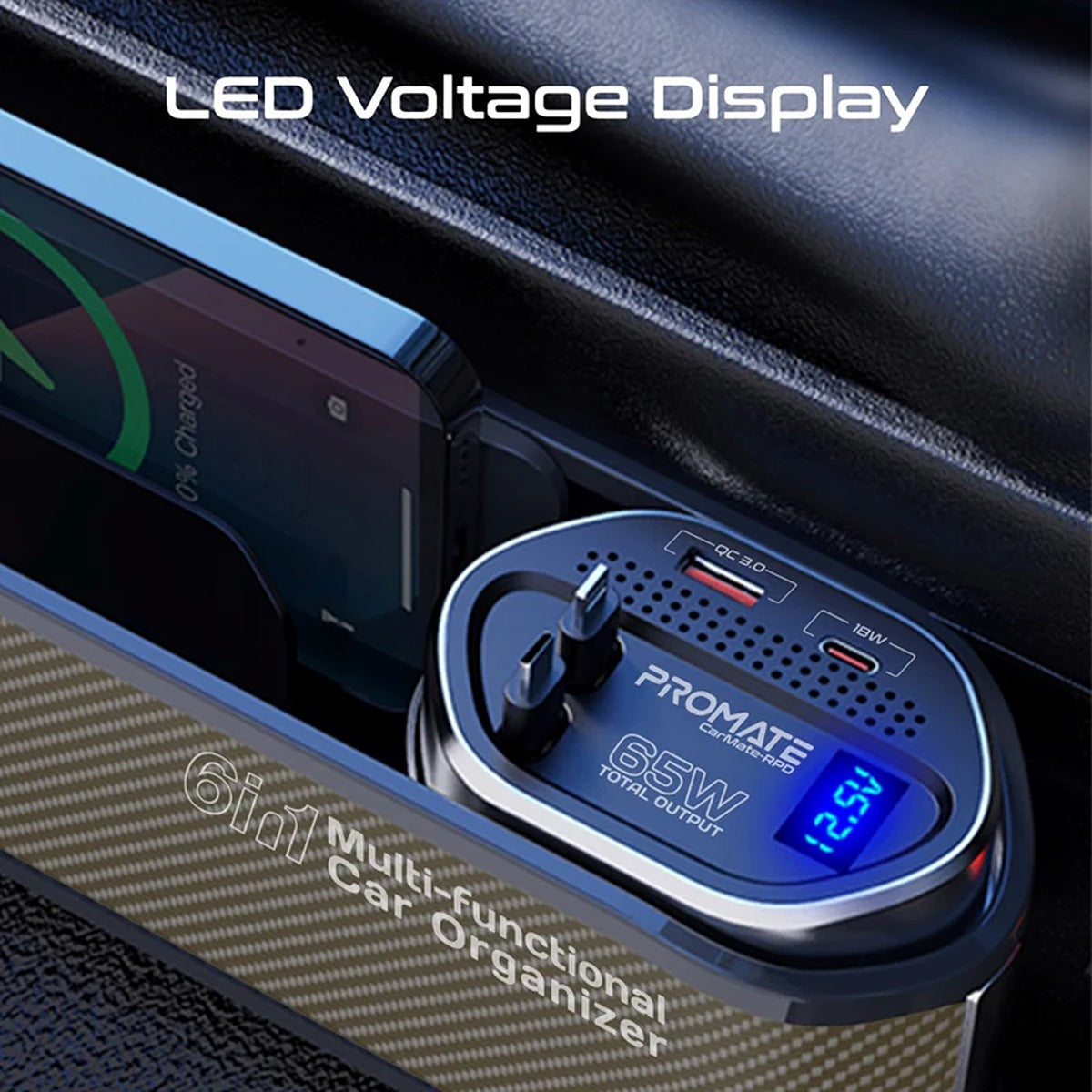 Promate CarMate-RPD.Brown