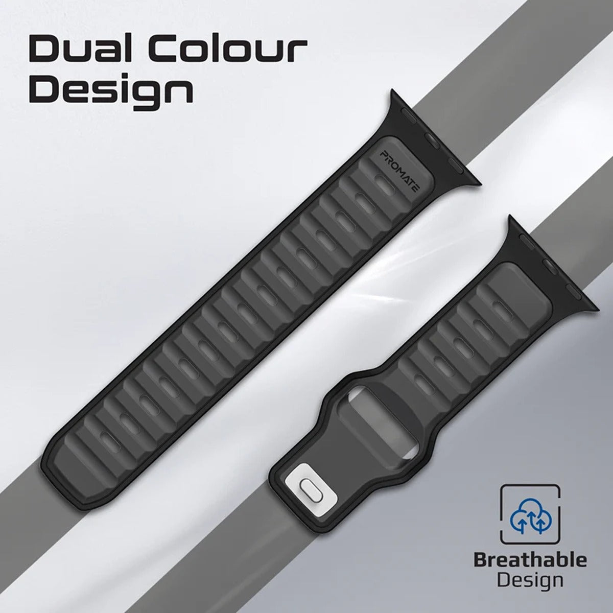 Promate SiliBand-DC.Black