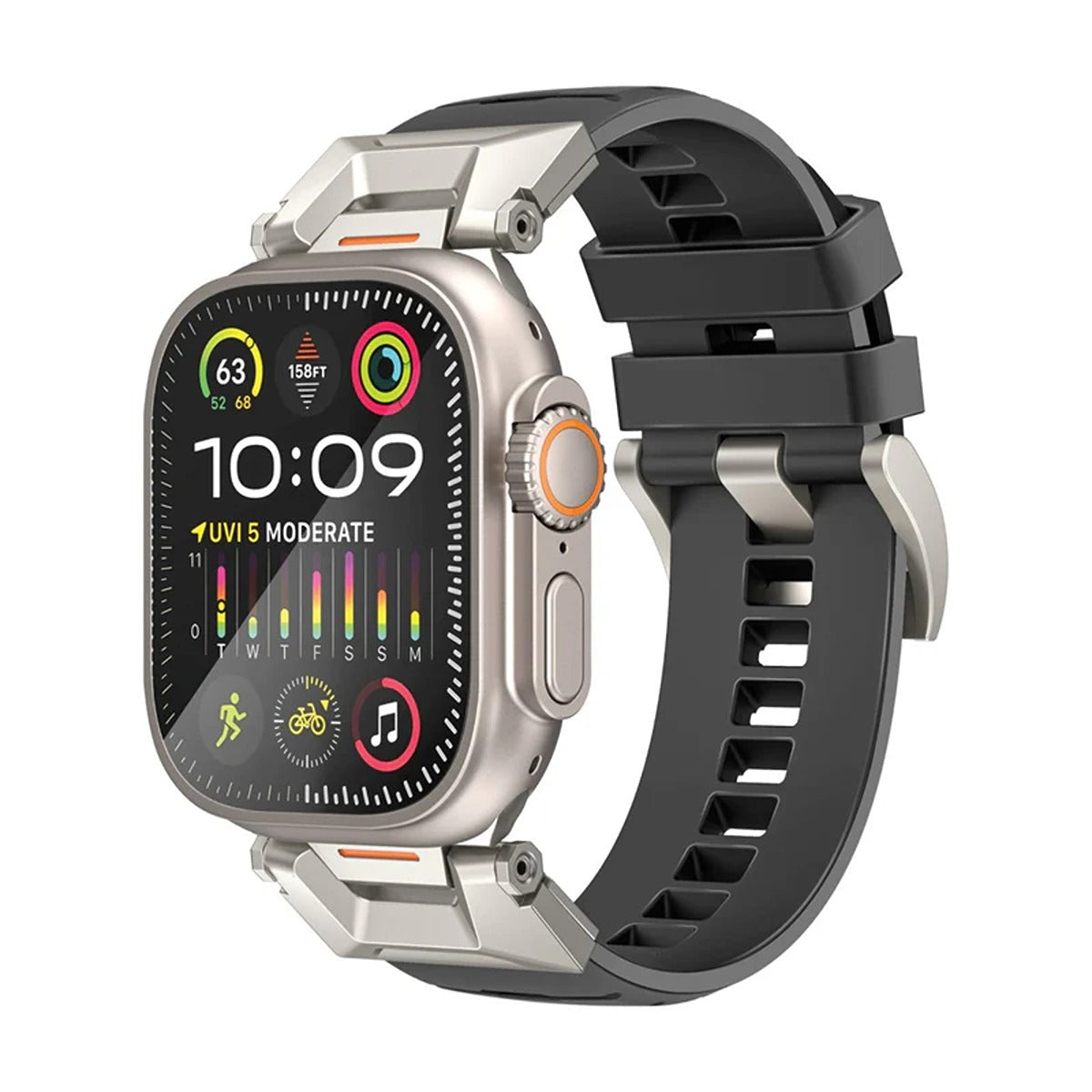 Promate SilicaBand-Pro.Black