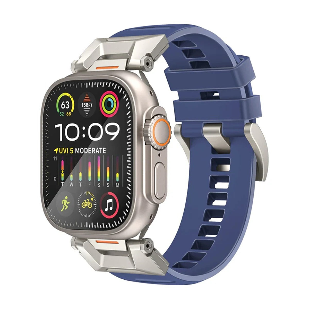 Promate SilicaBand-Pro.NavyBlue