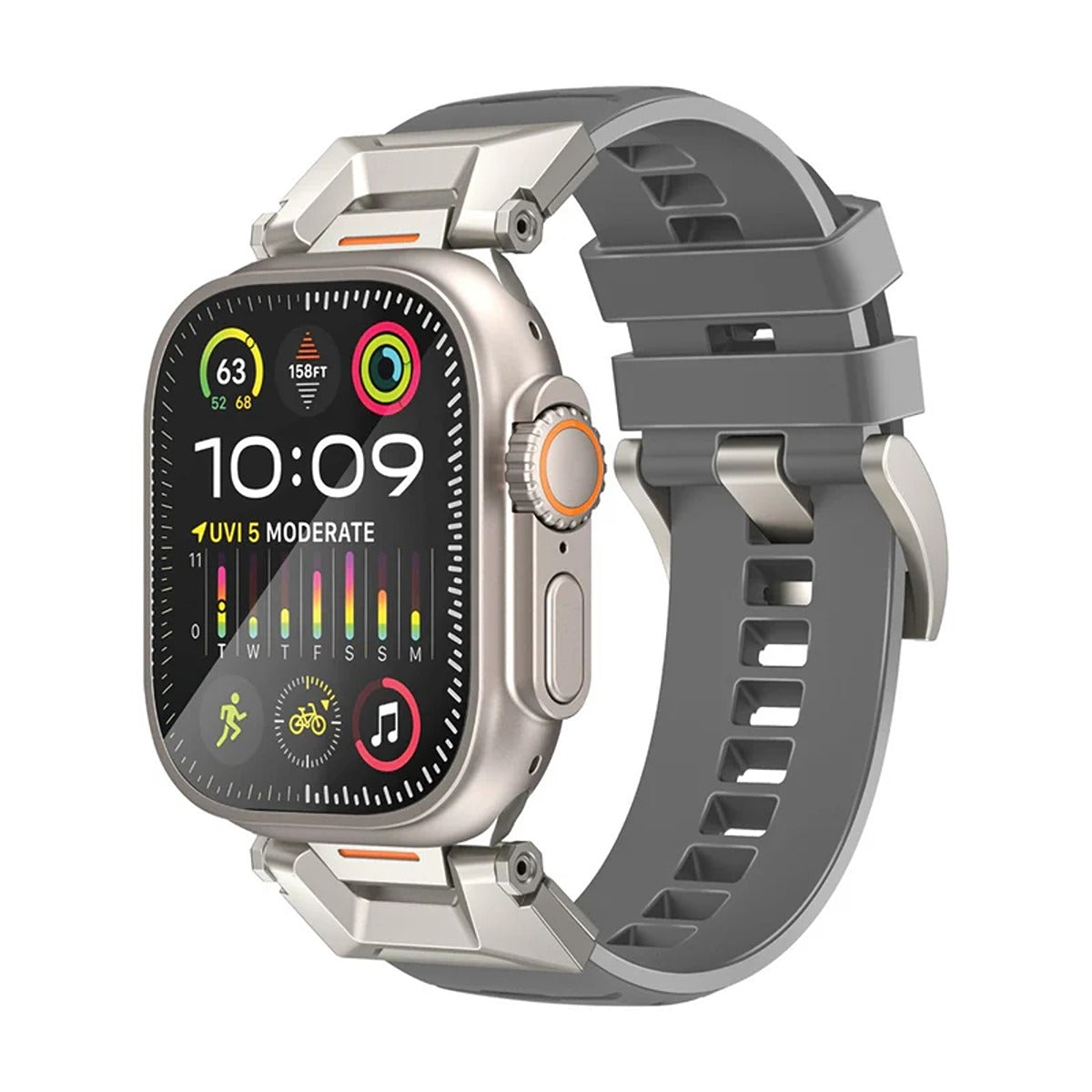 Promate SilicaBand-Pro.Grey