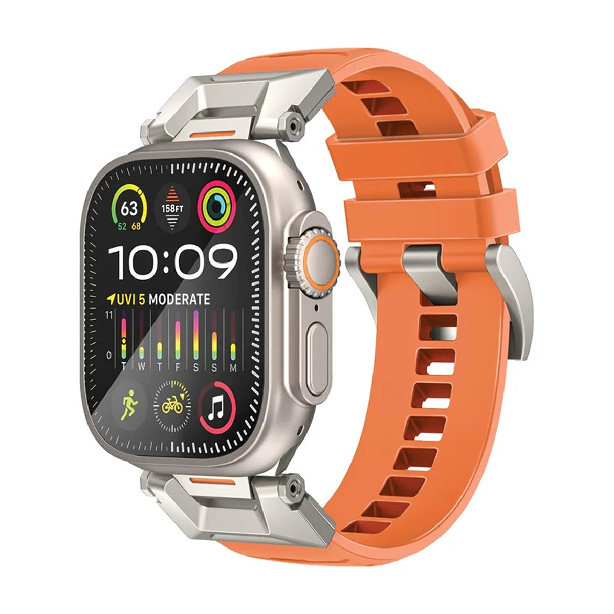 Promate SilicaBand-Pro.Orange