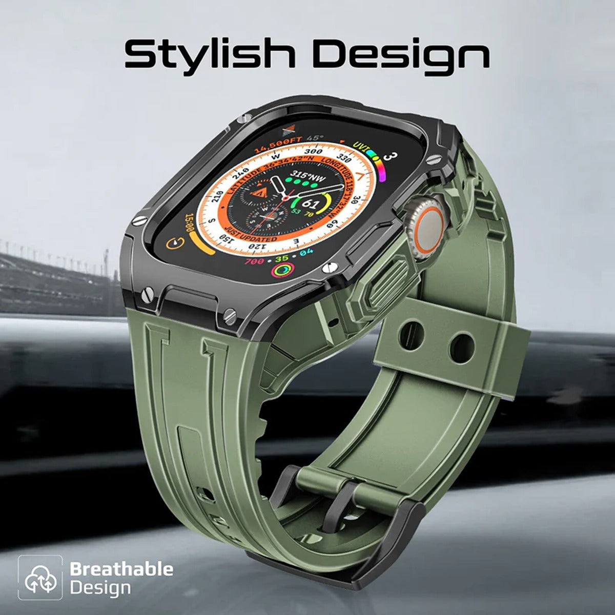 Promate CaseBand.MidnightGreen