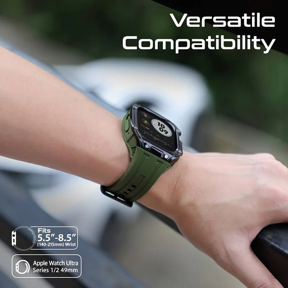 Promate CaseBand.MidnightGreen