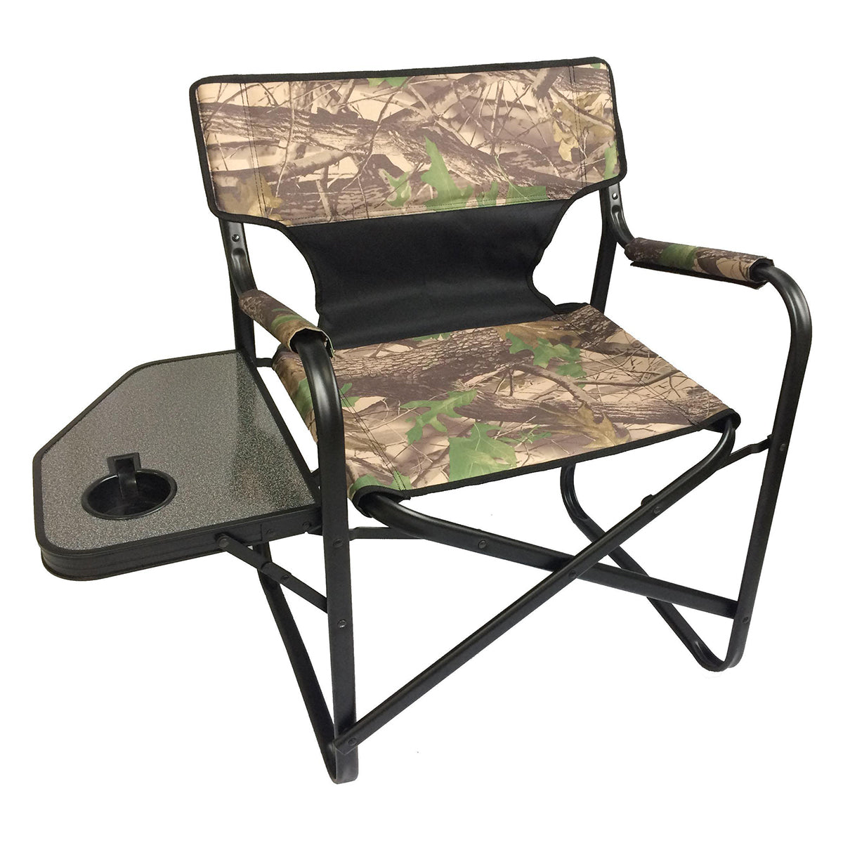 Procamp PROCAMP ALU DECK CHAIR WITH SIDE TABLE