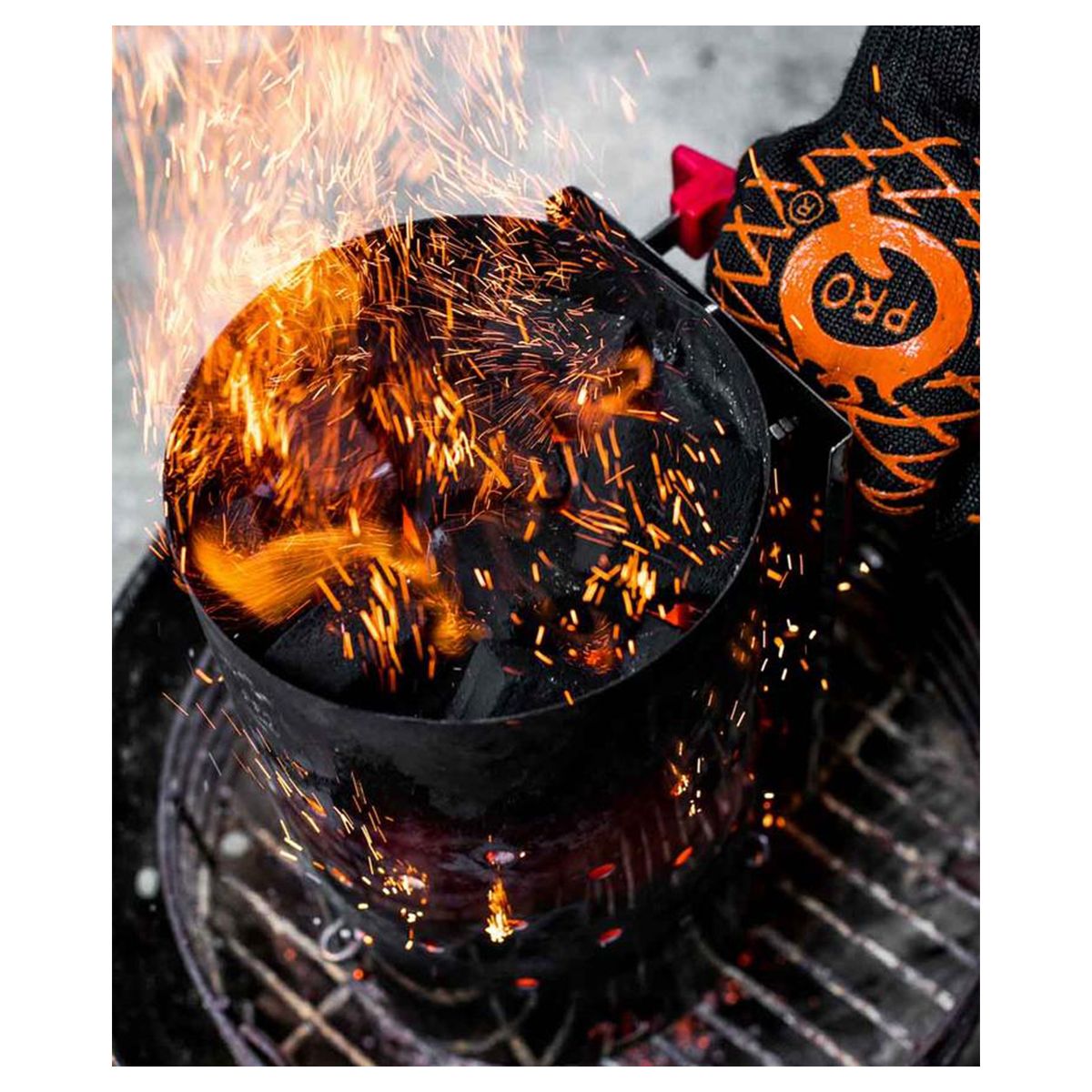 PROQ Charcoal Chimney Starter - Stainless Steel