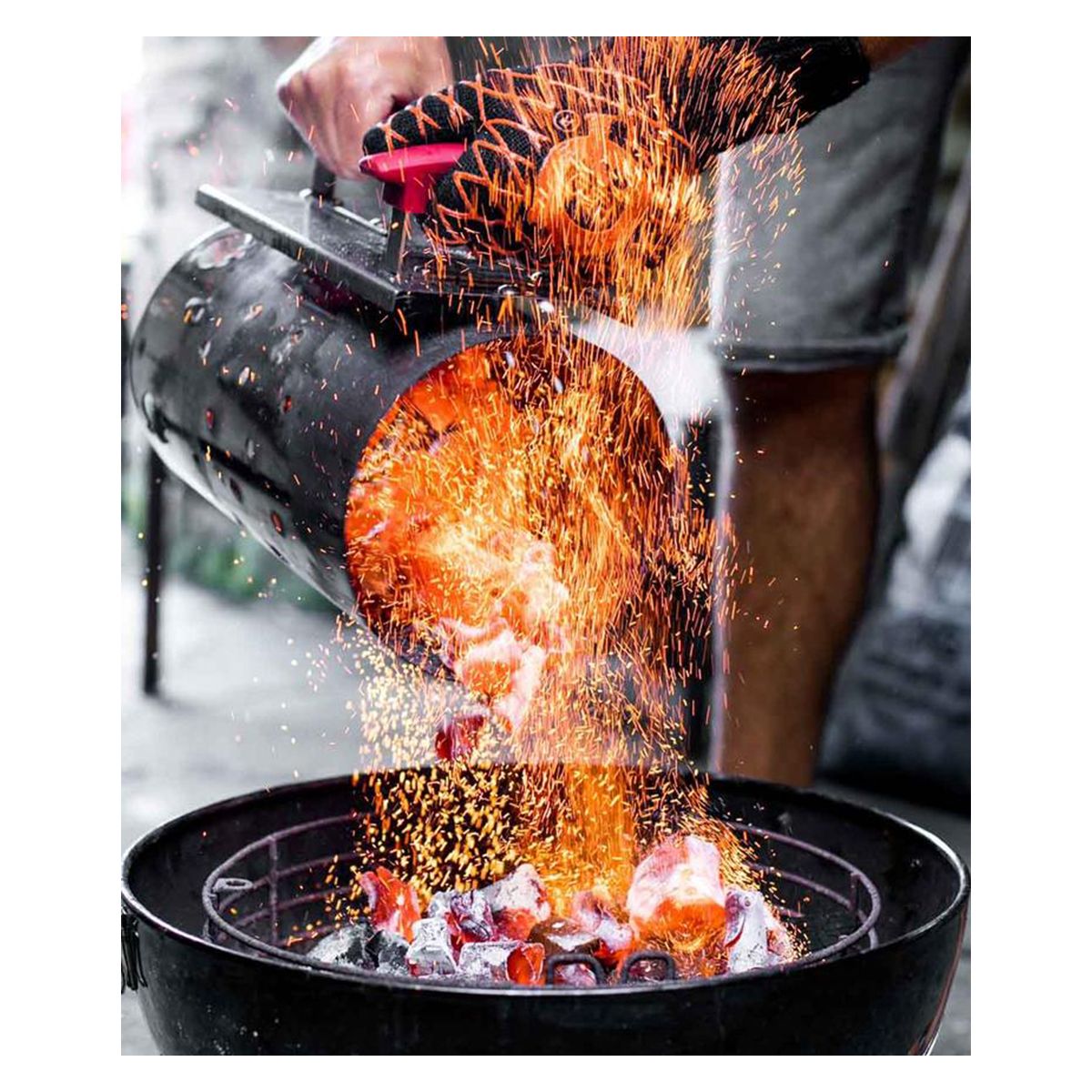 PROQ Charcoal Chimney Starter - Stainless Steel