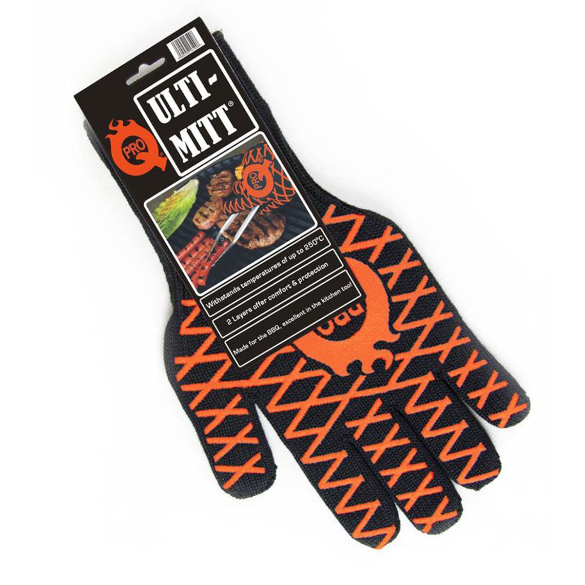 PROQ Ulti-Mitt Heat Resistant BBQ Glove - Single
