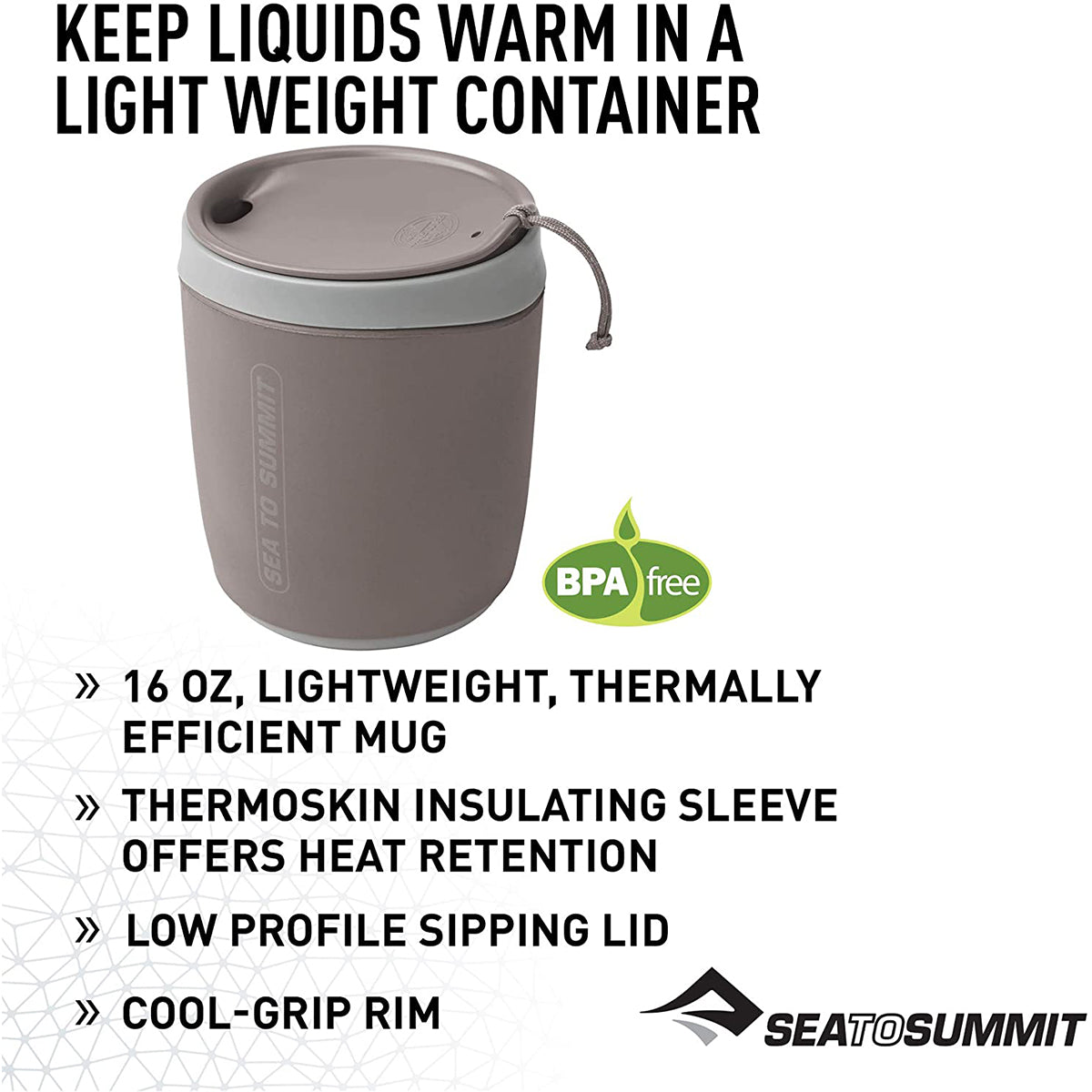 Sea to Summit S2S Delta Insul-Mug Grey