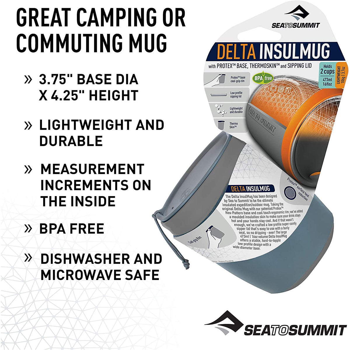 Sea to Summit S2S Delta Insul-Mug Grey