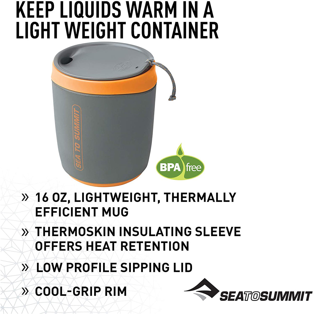 Sea to Summit S2S Delta Insul-Mug Orange