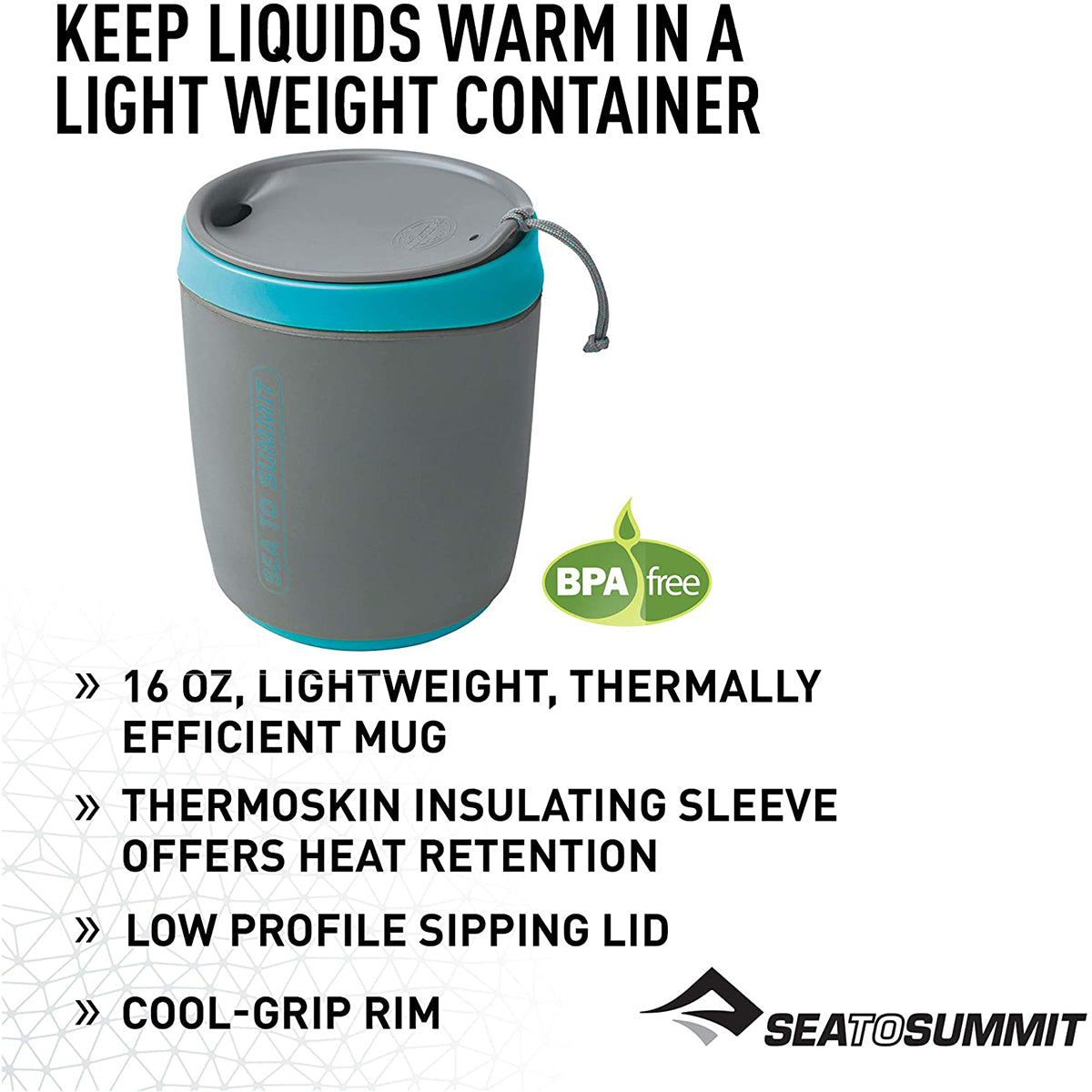 Sea to Summit S2S Delta Insul-Mug Pacific Blue