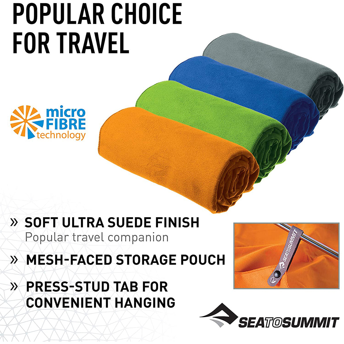 Sea to Summit S2S DryLite Towel S Cobalt