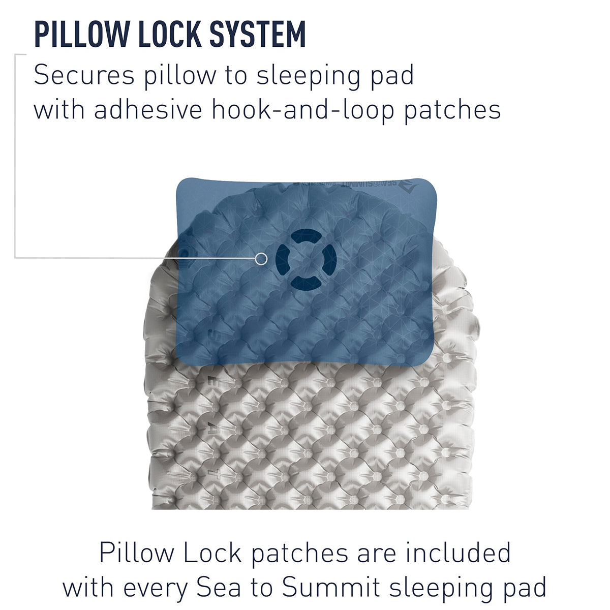 Sea to Summit S2S FoamCore Pillow Regular Navy Blue