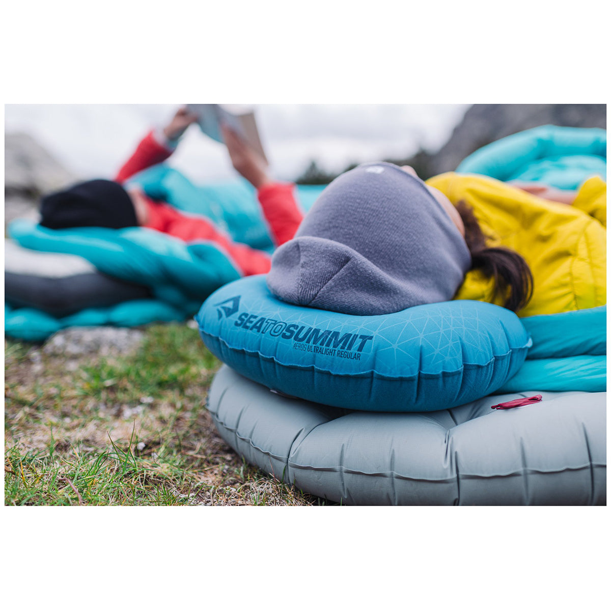 Sea to Summit S2S Aeros Ulight Pillow L Sea Foam