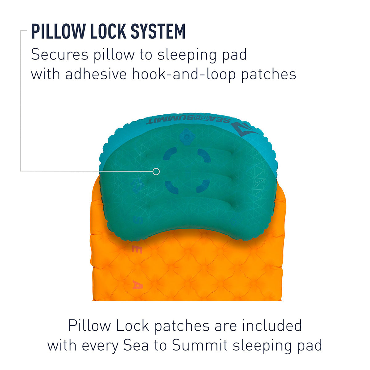 Sea to Summit S2S Aeros Ulight Pillow L Sea Foam