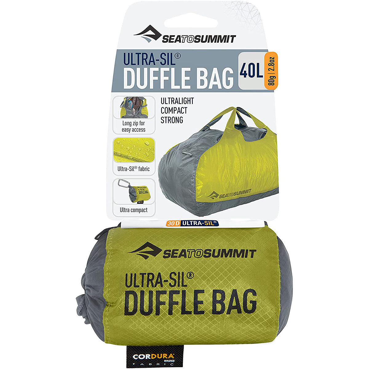 Sea to Summit S2S U/Sil Duffle Bag Lime 2018