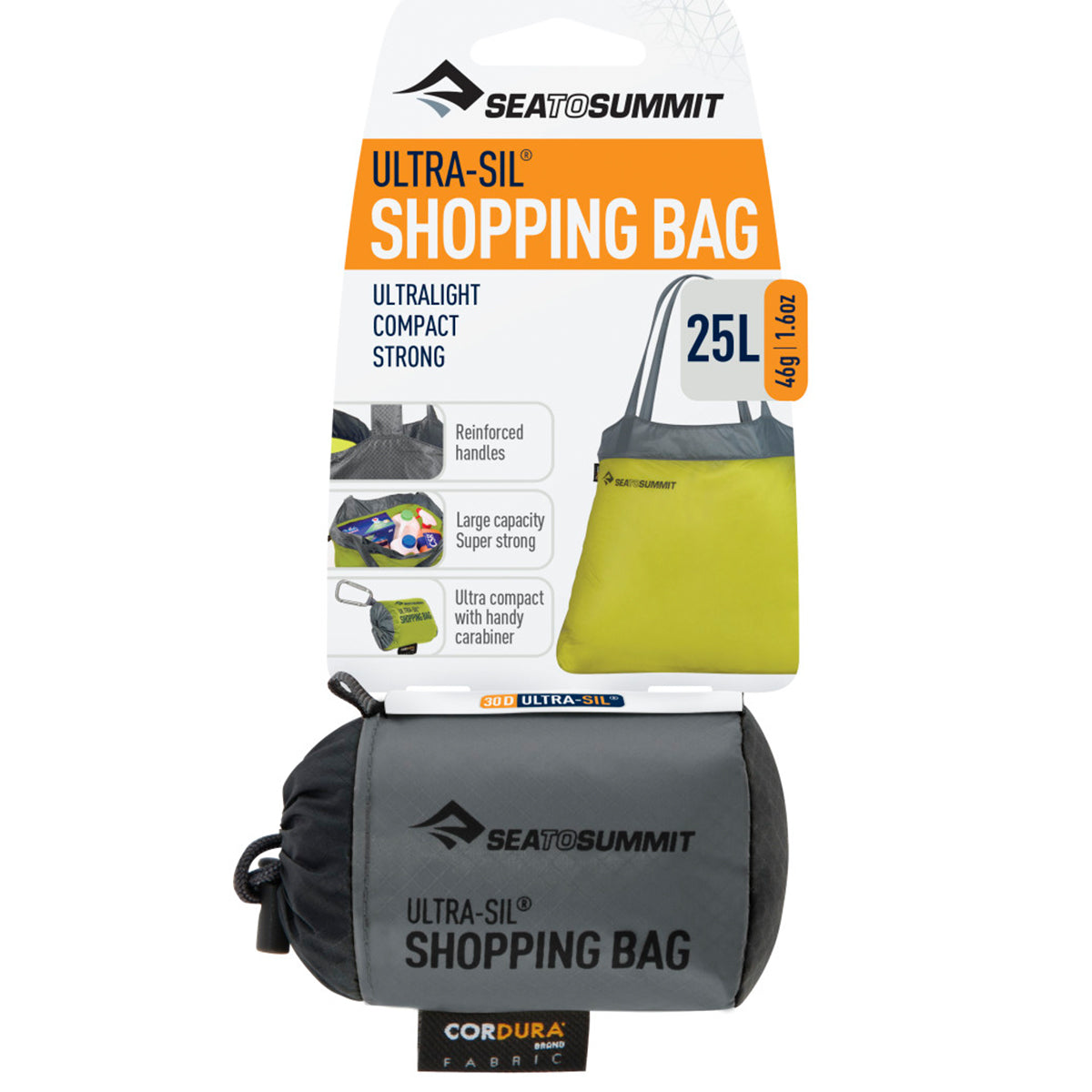 Sea to Summit S2S U/Sil Shopping Bag Black 2018