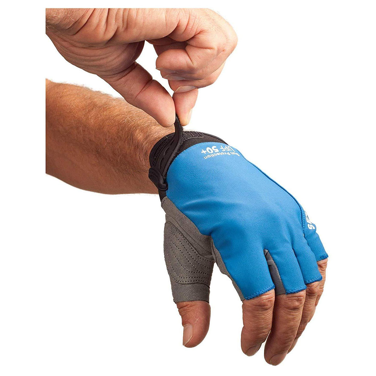 Sea to Summit S2S Eclipse Gloves with Velcro Cuff Small - Blue