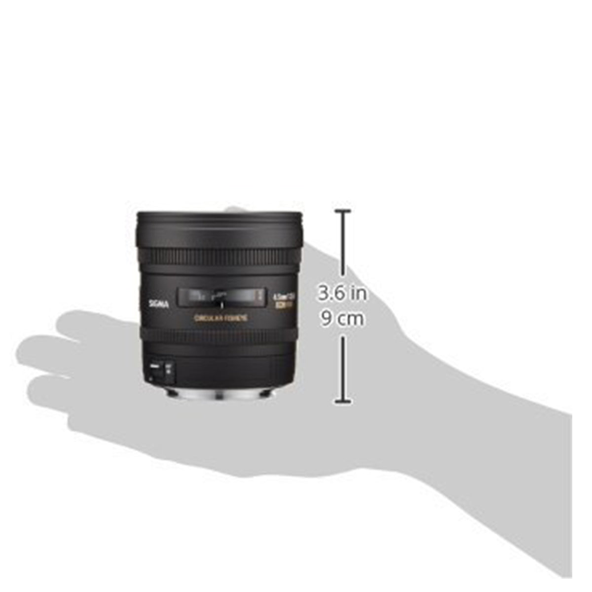 Sigma 4.5/2.8 Ex Dc Fisheye Art Lense for Canon