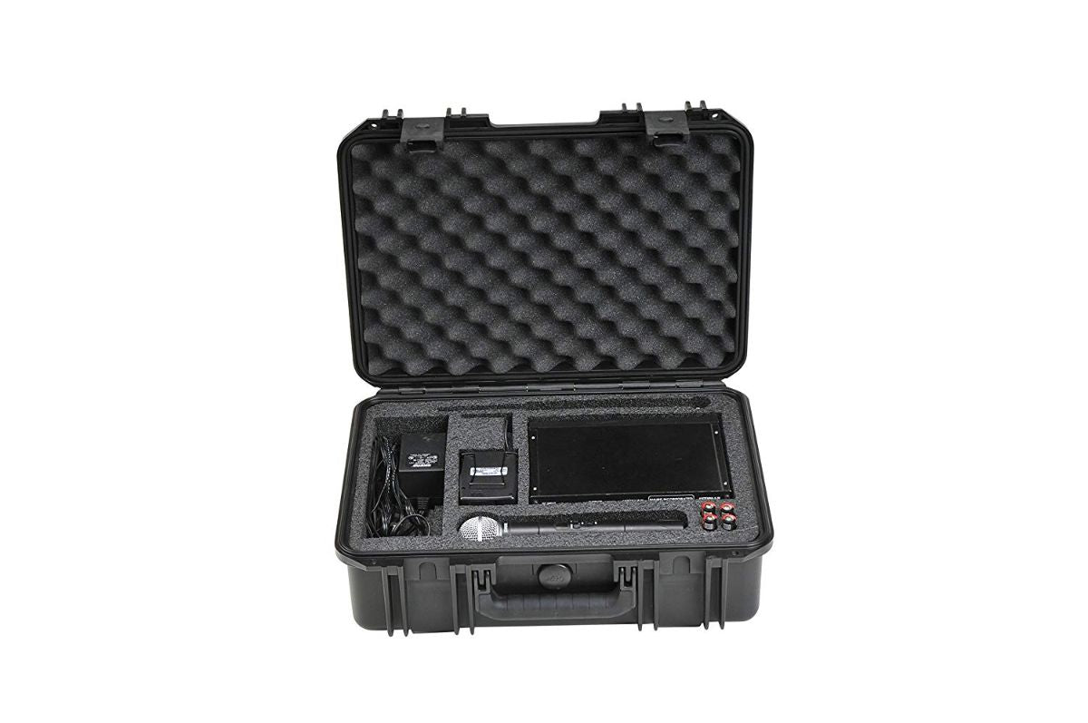 SKB iSeries Injection Molded Waterproof Case w/Foam for Shure SLX/ULXD Wireless Mic System