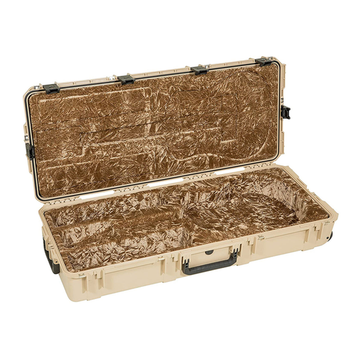 SKB iSeries Acoustic Guitar Case Latches, w/wheels - TAN