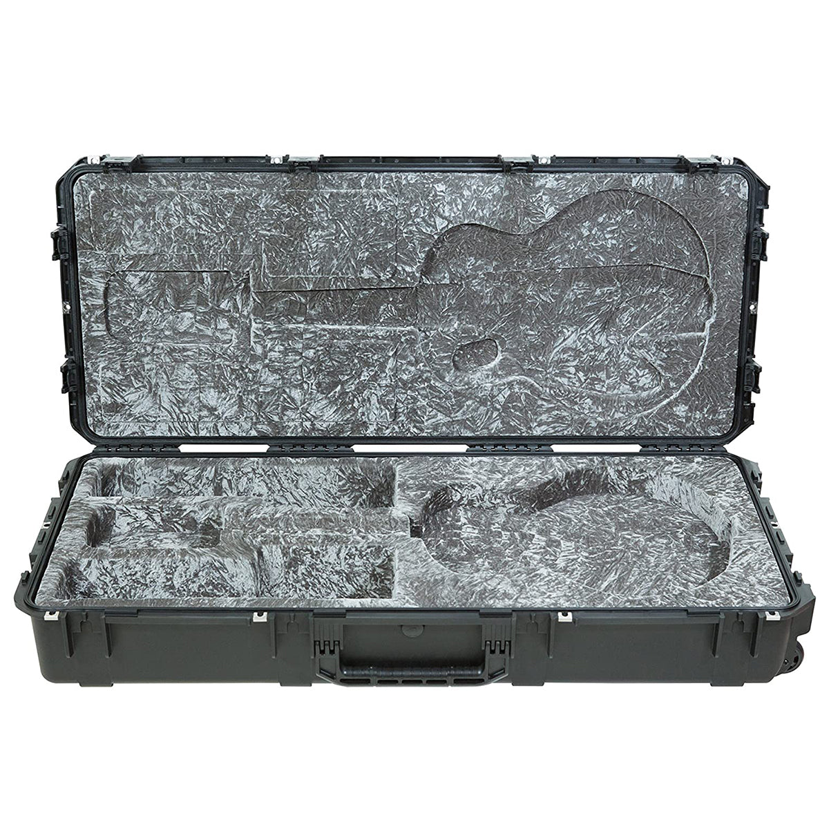 SKB Injection Molded 335 Type Guitar Case with Wheels