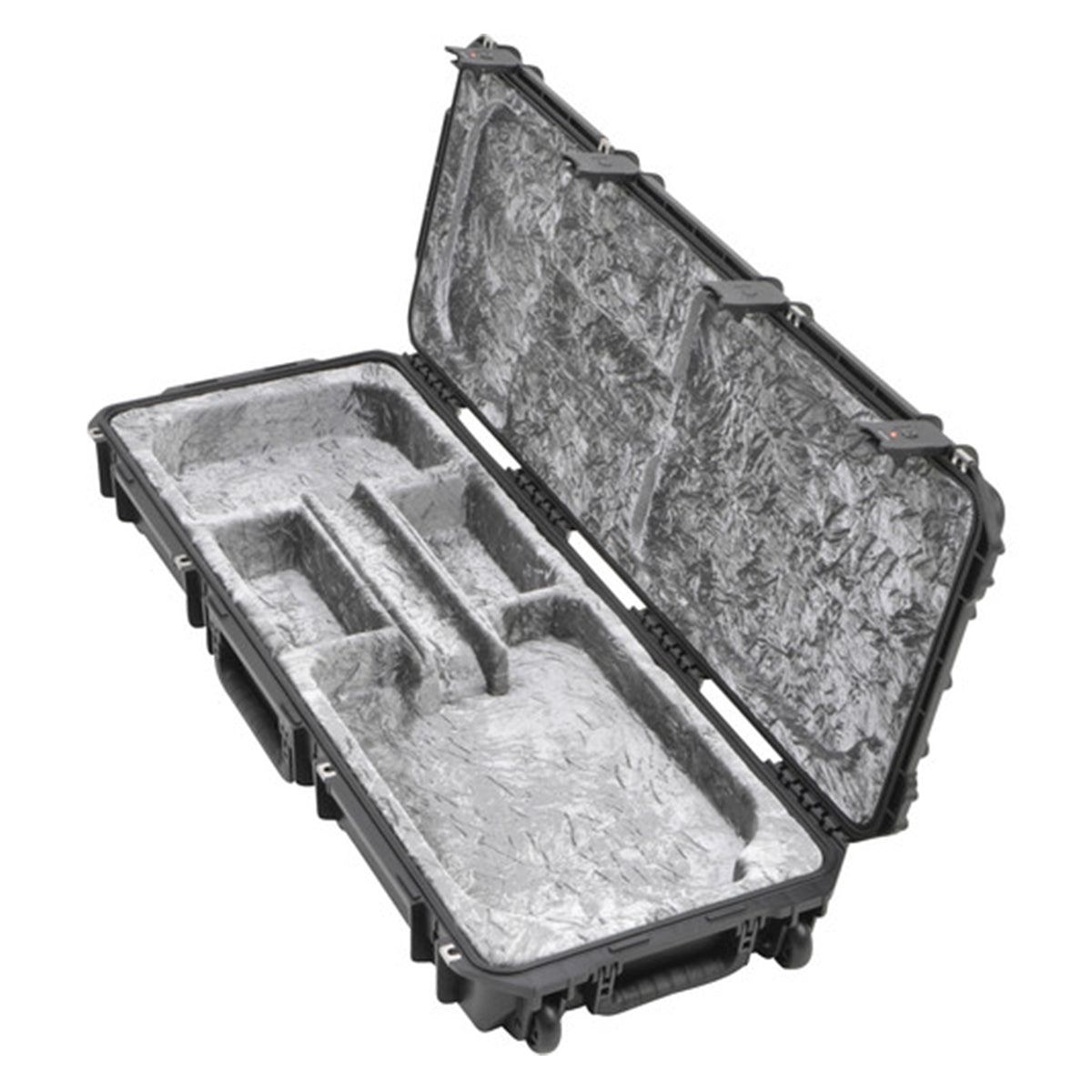 SKB iSeries Waterproof Open Cavity Flight Case for Electric Guitar w/wheels