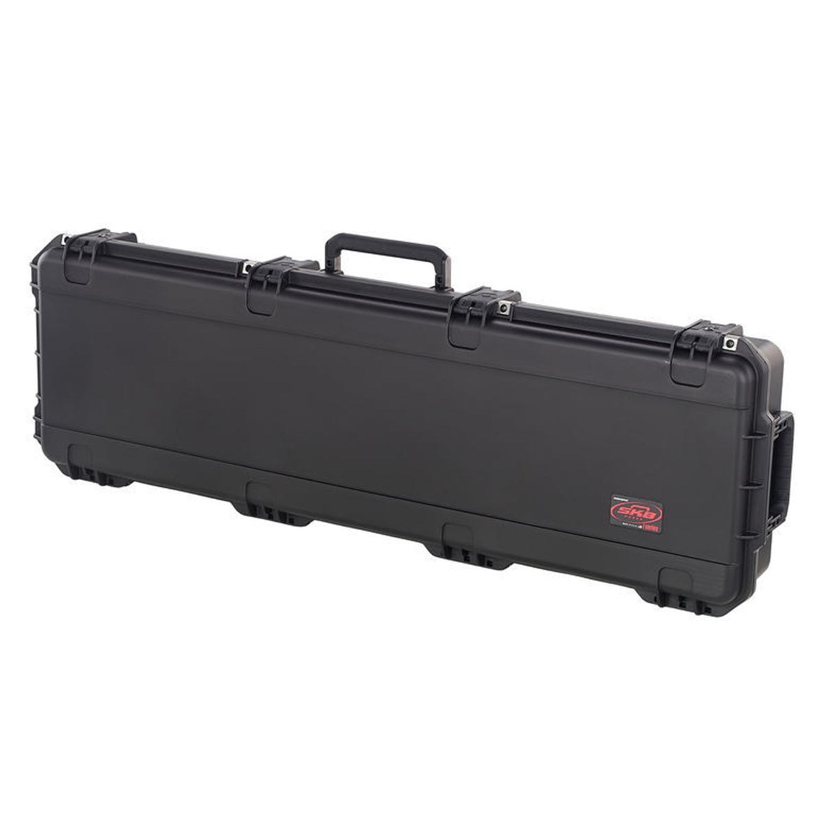 SKB iSeries Waterproof Electric Bass Guitar Case, Open Interior, TSA Latches, w/wheels