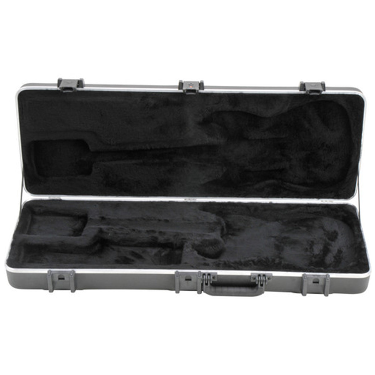 SKB ABS Molded, Strat/Tele Rectangular Hardshell, Large TSA Trigger Latches